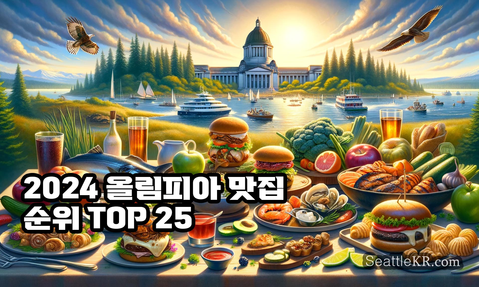 2024년 올림피아 맛집 순위 TOP 25