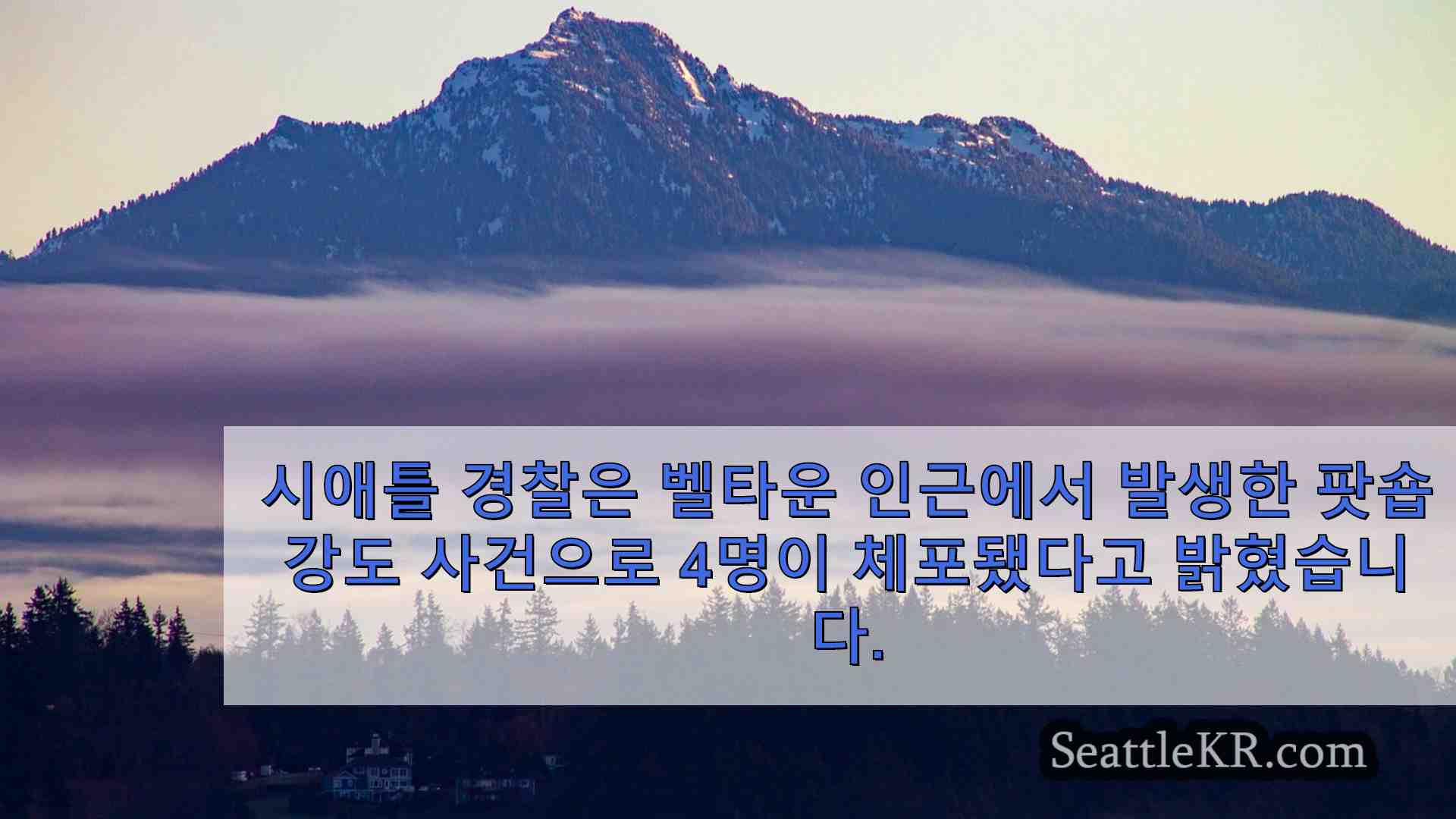 시애틀 뉴스 SeattleKR