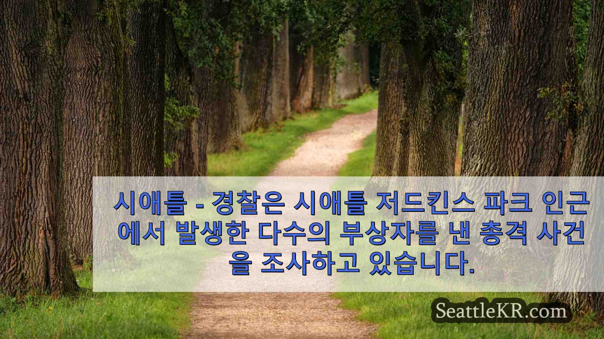 시애틀 뉴스 SeattleKR