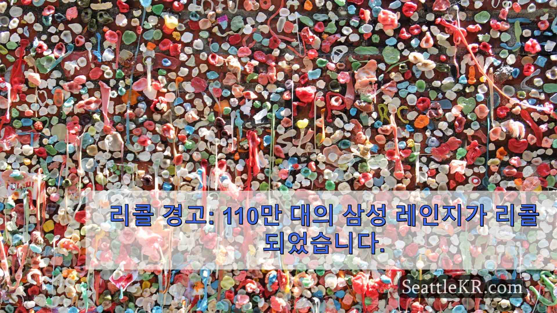 시애틀 뉴스 SeattleKR