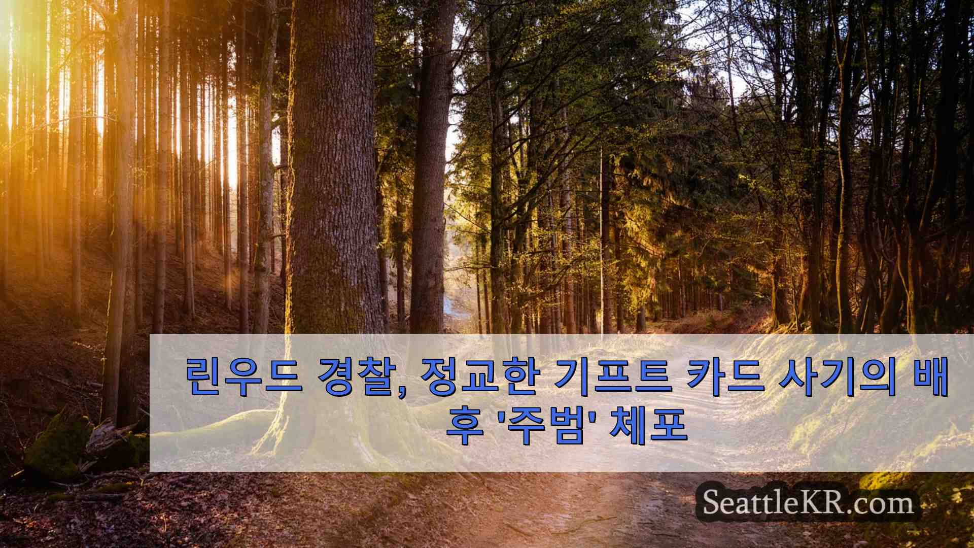 시애틀 뉴스 SeattleKR