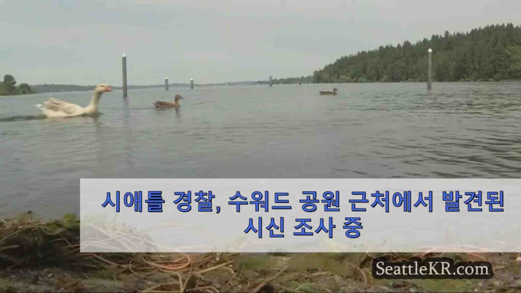 시애틀 경찰, 수워드 공원 근처에서 발견된 시신 조사 중