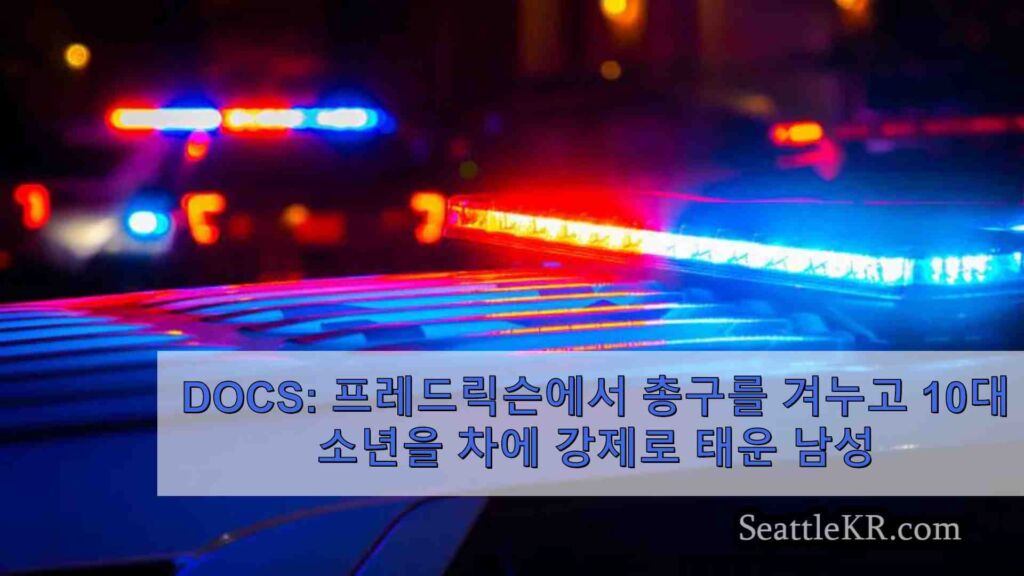 Docs: 프레드릭슨에서 총구를 겨누고 10대 소년을 차에 강제로 태운