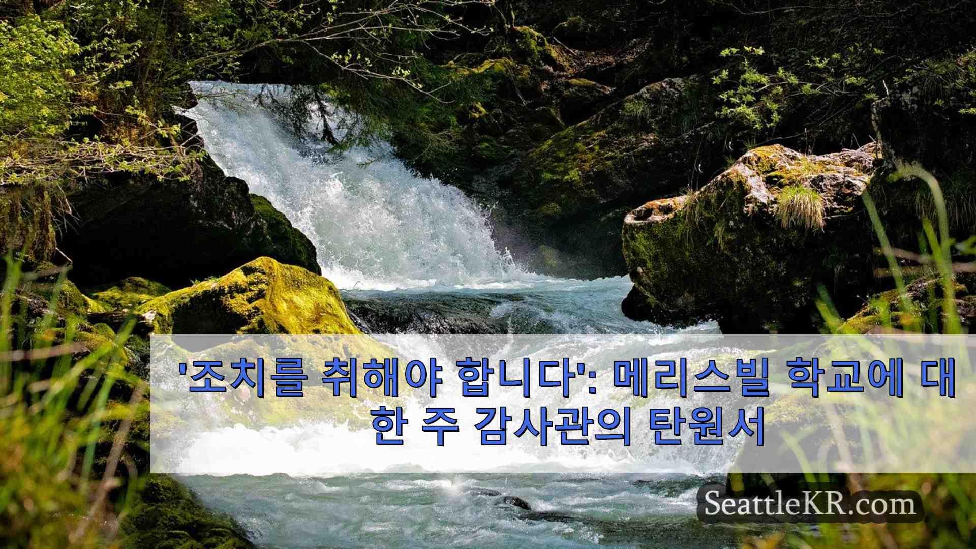 시애틀 뉴스 SeattleKR