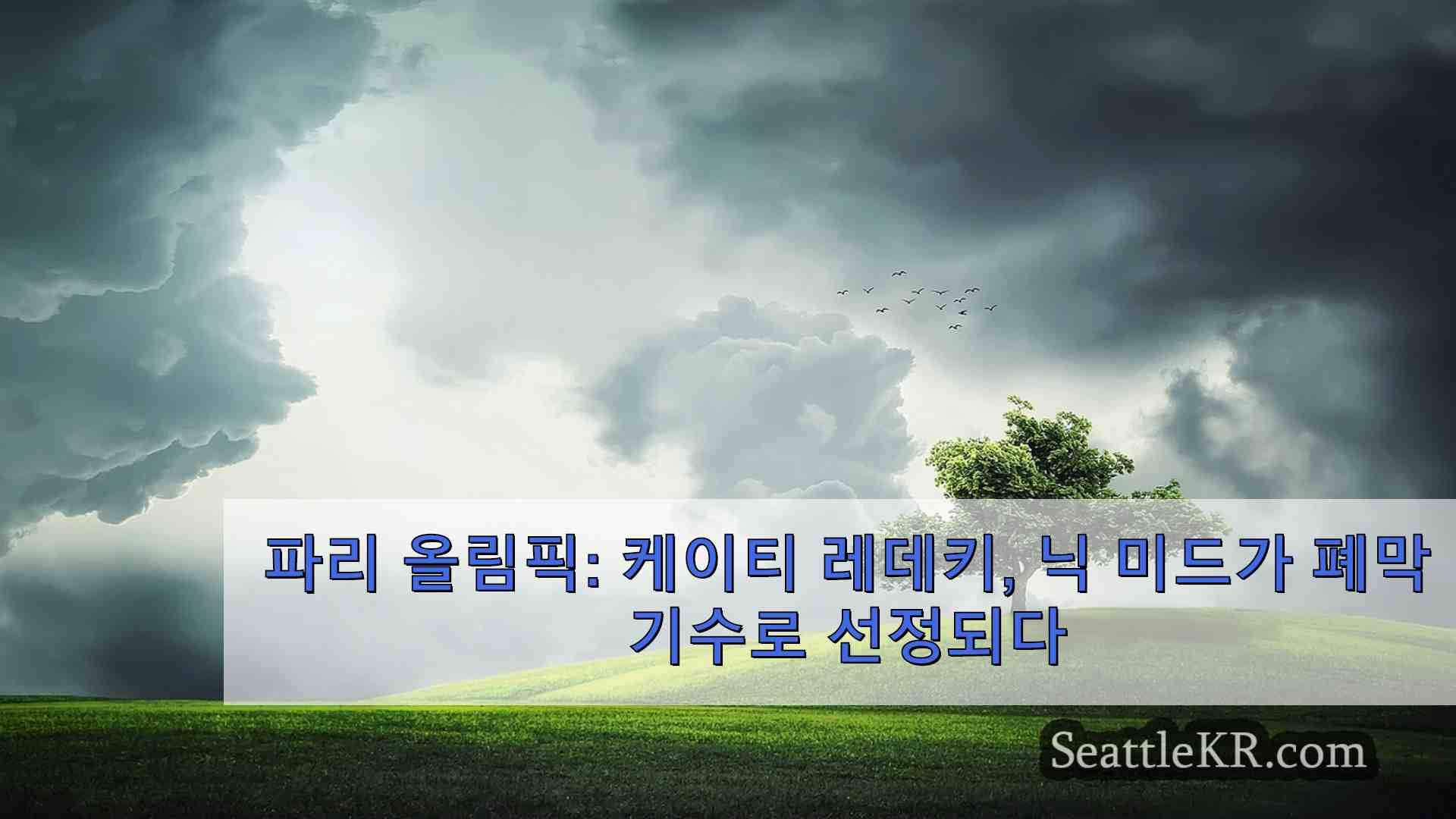 시애틀 뉴스 SeattleKR
