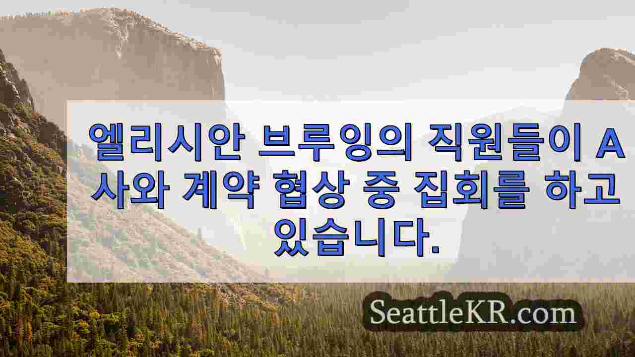 시애틀 뉴스 SeattleKR
