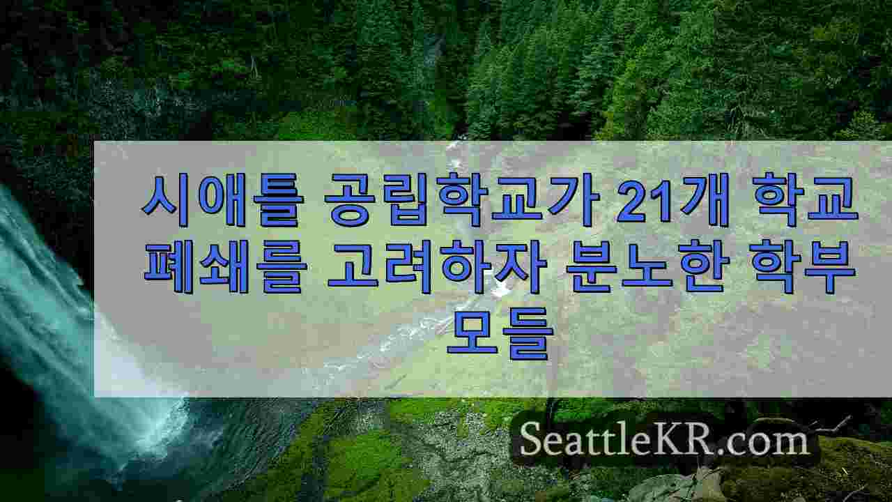 시애틀 뉴스 SeattleKR