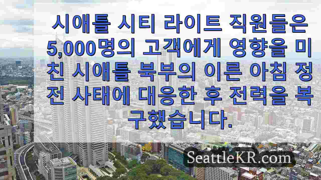 시애틀 뉴스 SeattleKR