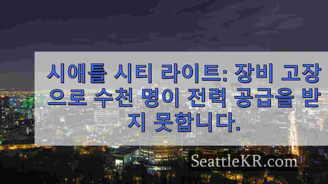 시애틀 뉴스 SeattleKR