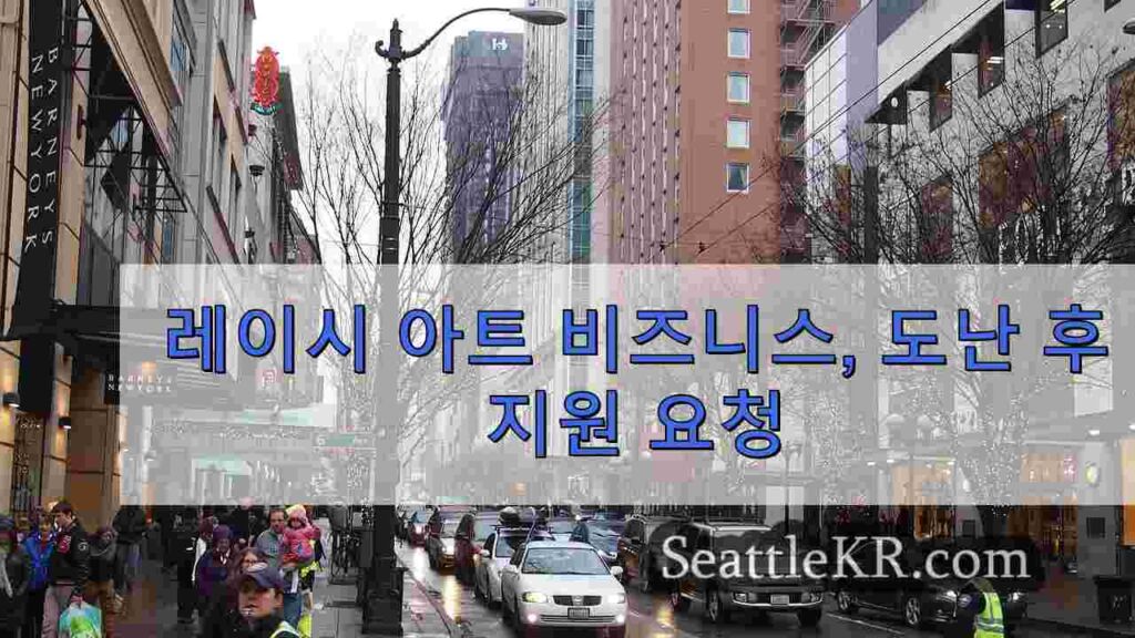 레이시 아트 비즈니스, 도난 후 지원 요청