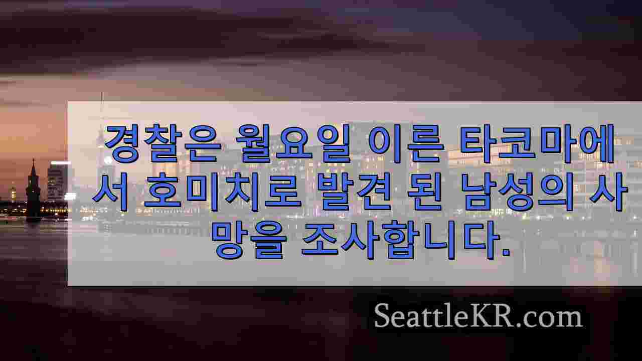 시애틀 뉴스 SeattleKR