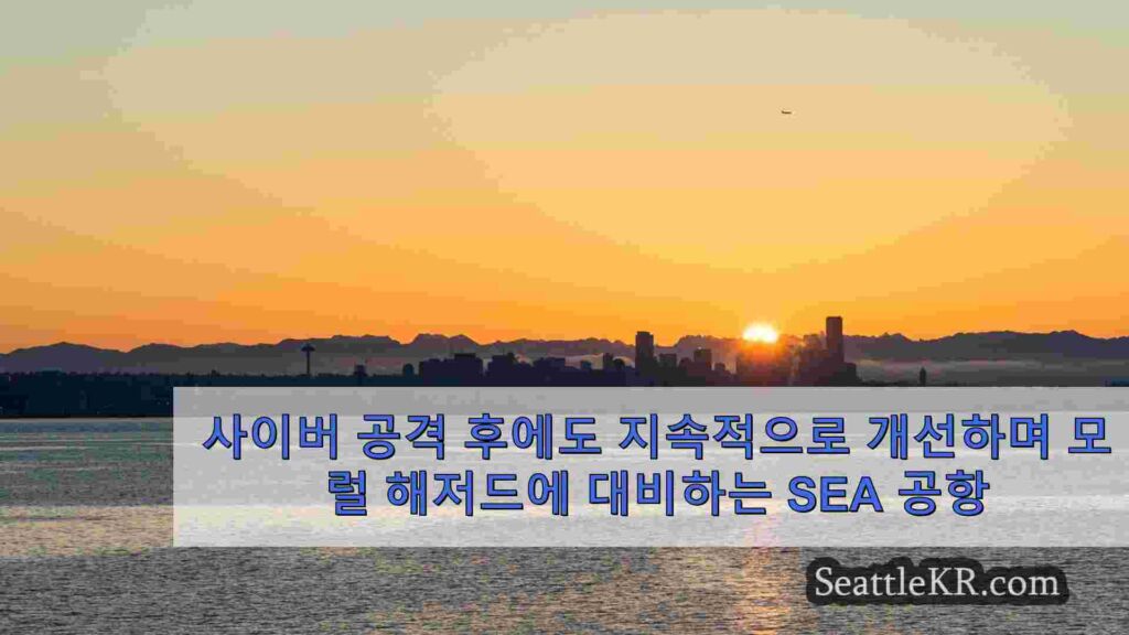 동남아 공항은 사이버 공격 이후에도 지속적으로 개선하여 더 많은 휴가철