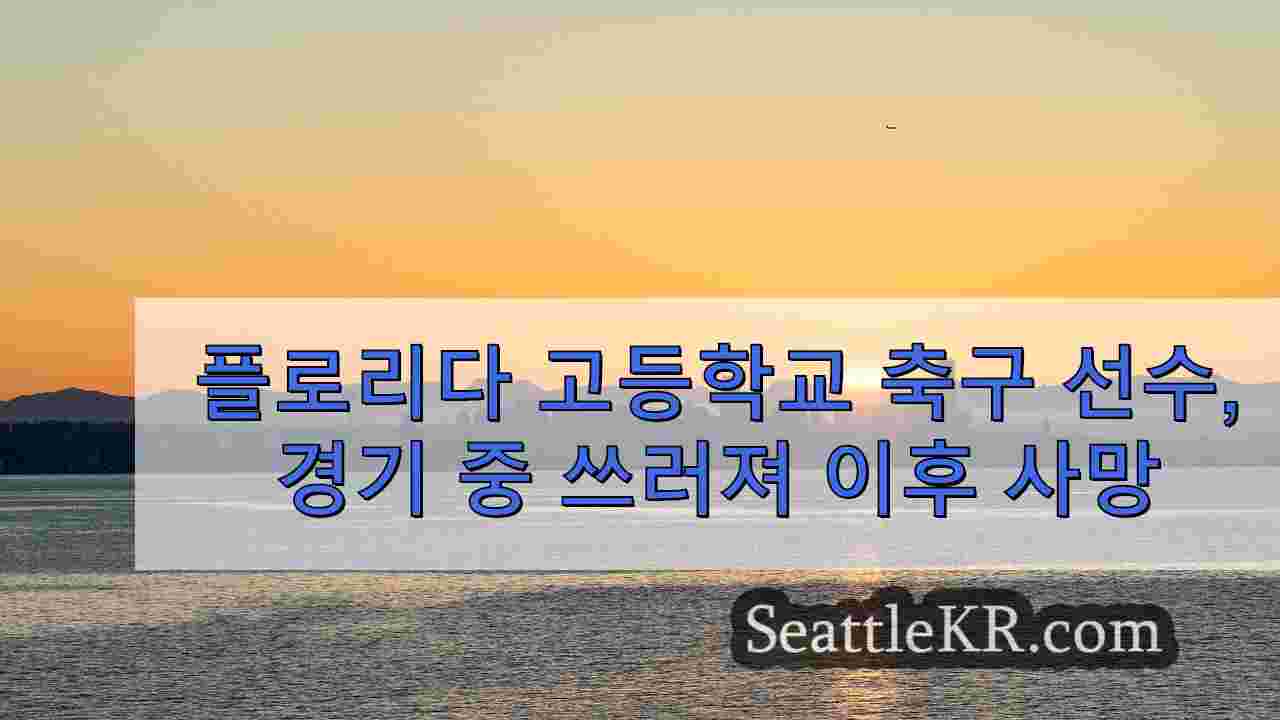 시애틀 뉴스 SeattleKR