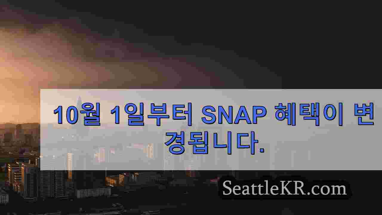 시애틀 뉴스 SeattleKR