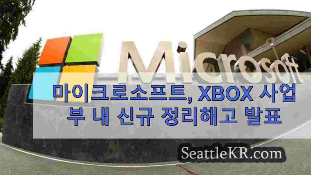 마이크로소프트, Xbox 사업부 내 신규 정리해고 발표