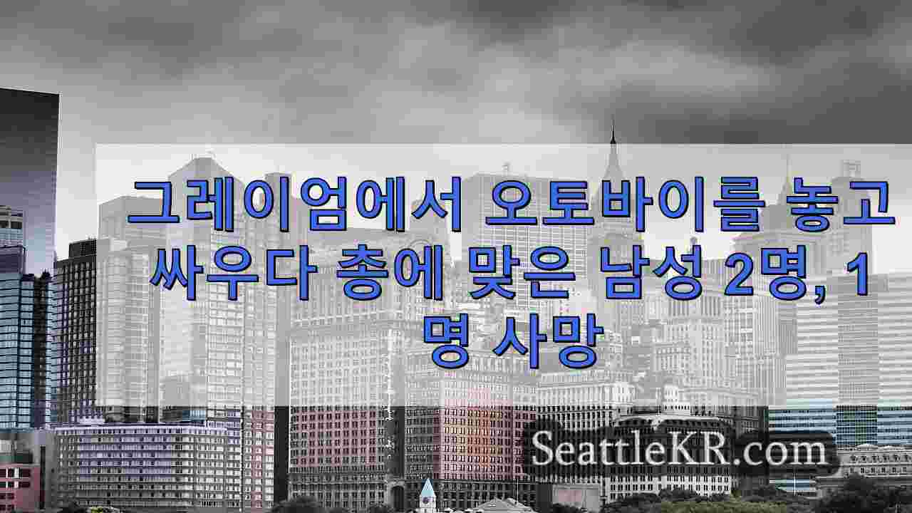 시애틀 뉴스 SeattleKR