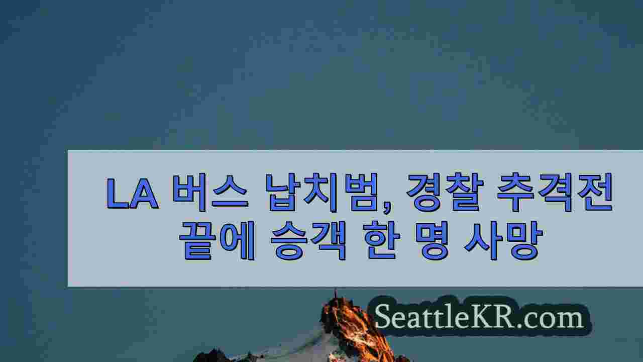 시애틀 뉴스 SeattleKR