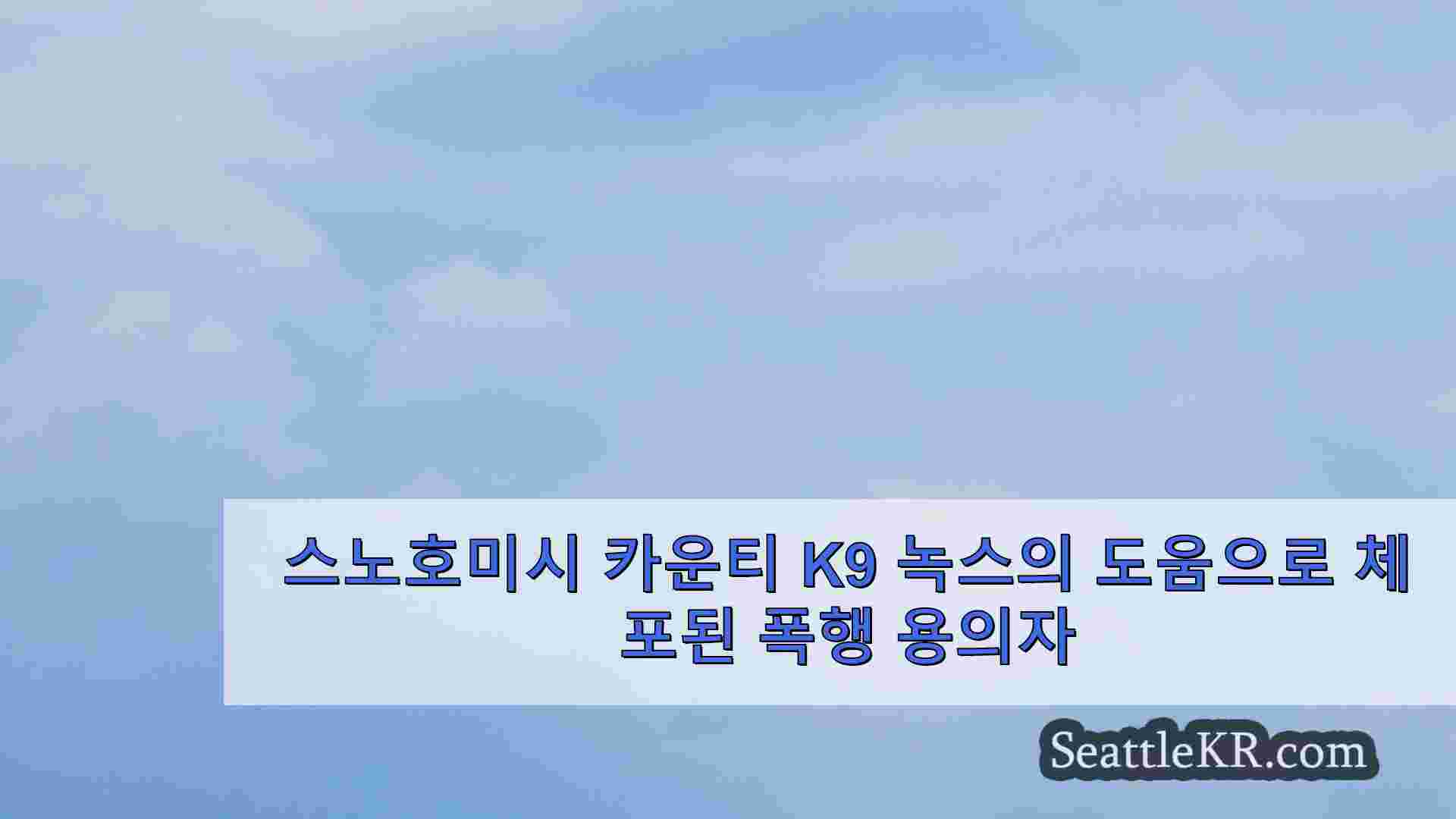 시애틀 뉴스 SeattleKR