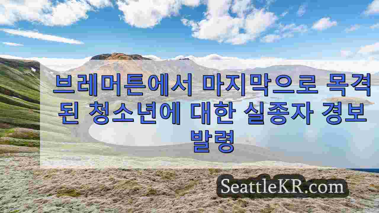 시애틀 뉴스 SeattleKR
