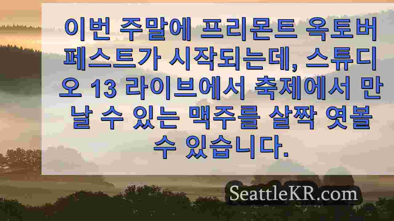 시애틀 뉴스 SeattleKR