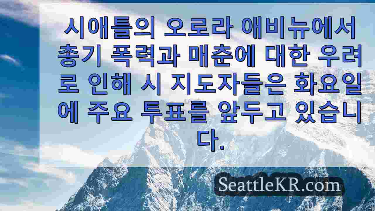 시애틀 뉴스 SeattleKR