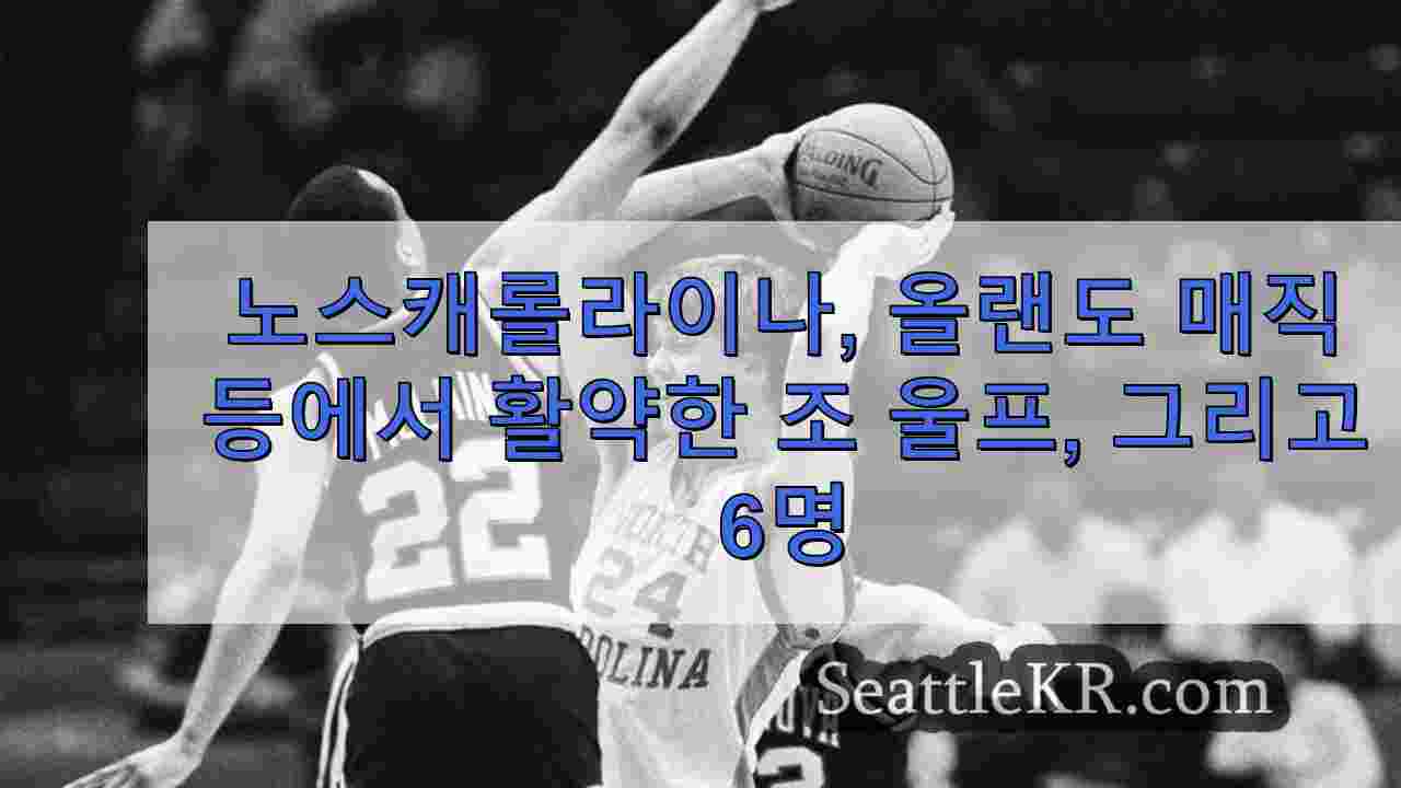 노스캐롤라이나, 올랜도 매직 외 6개 NBA 팀에서 활약한 조 울프,