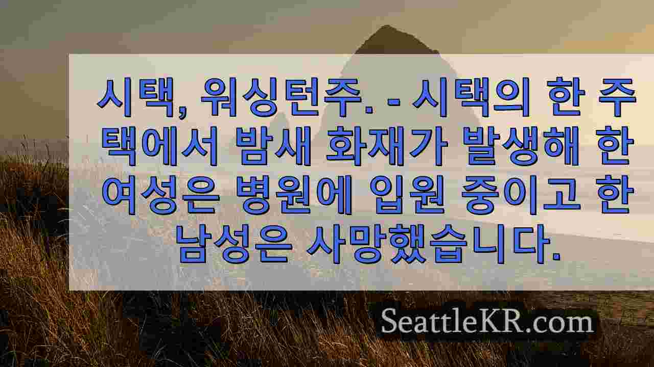 시애틀 뉴스 SeattleKR