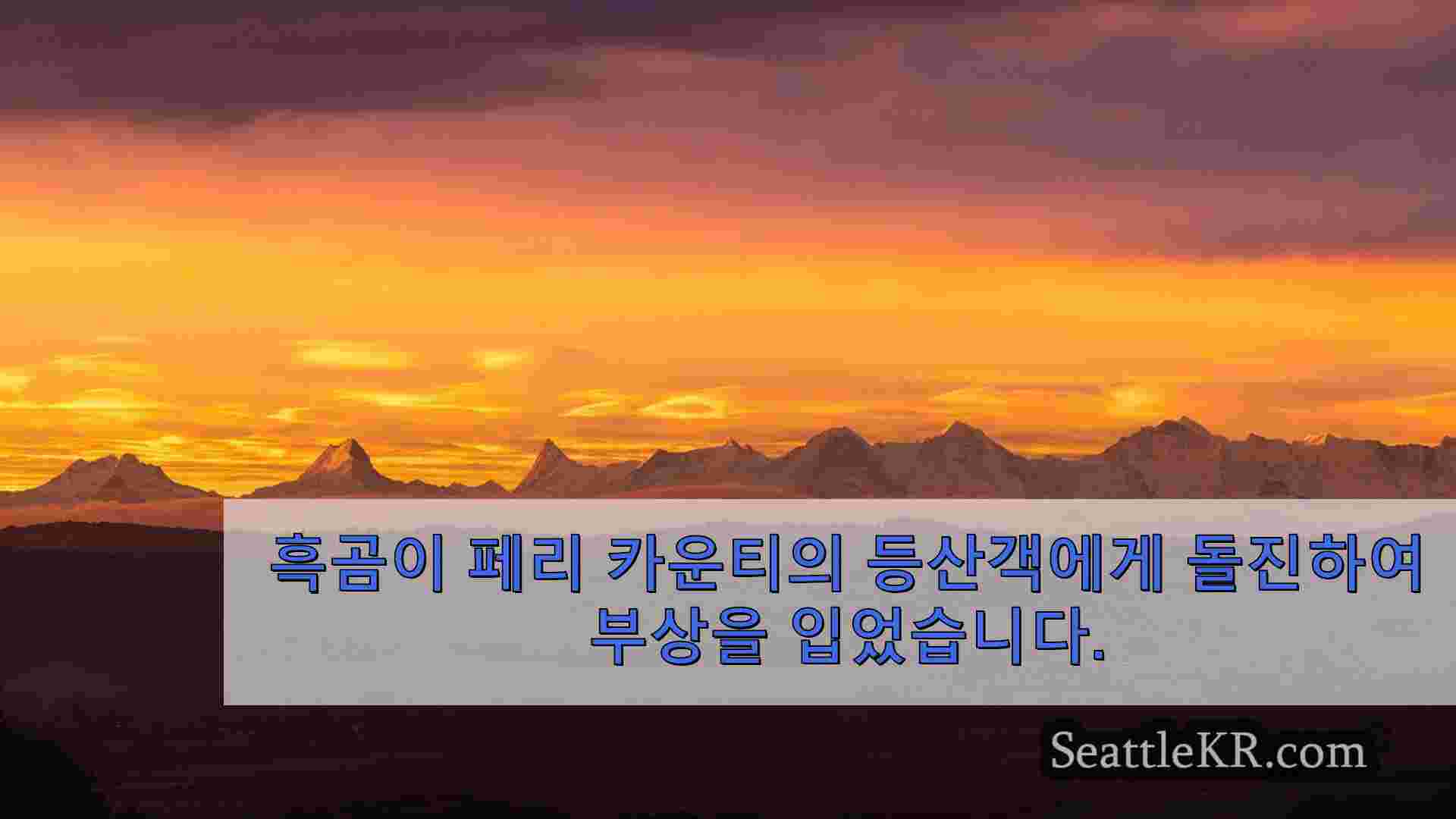 시애틀 뉴스 SeattleKR