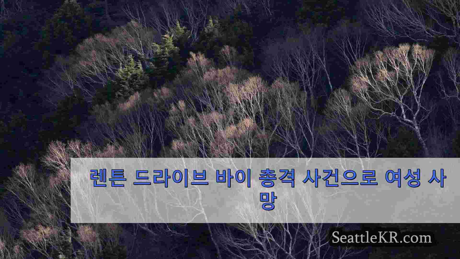 시애틀 뉴스 SeattleKR