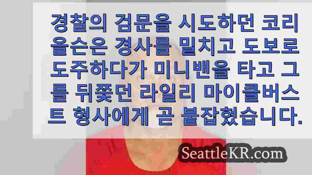 킹 카운티 부국장 추격전, 디트로이트의 '가장 지명 수배자' 체포로