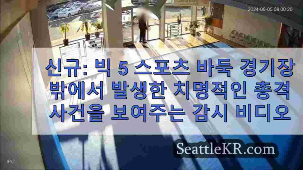 신규: 렌튼의 빅 5 스포츠용품 매장 밖에서 발생한 치명적인 총격