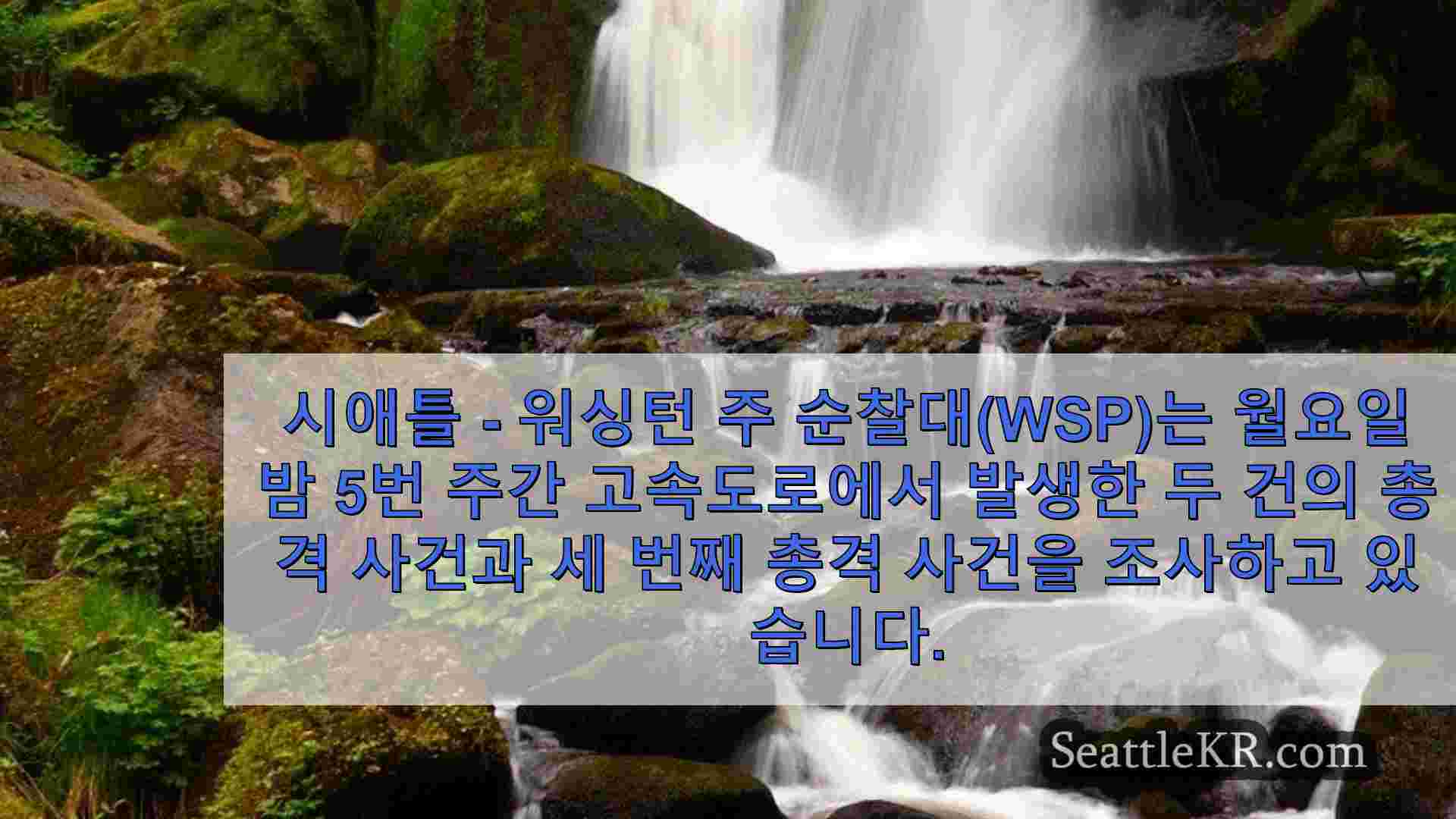 시애틀 뉴스 SeattleKR