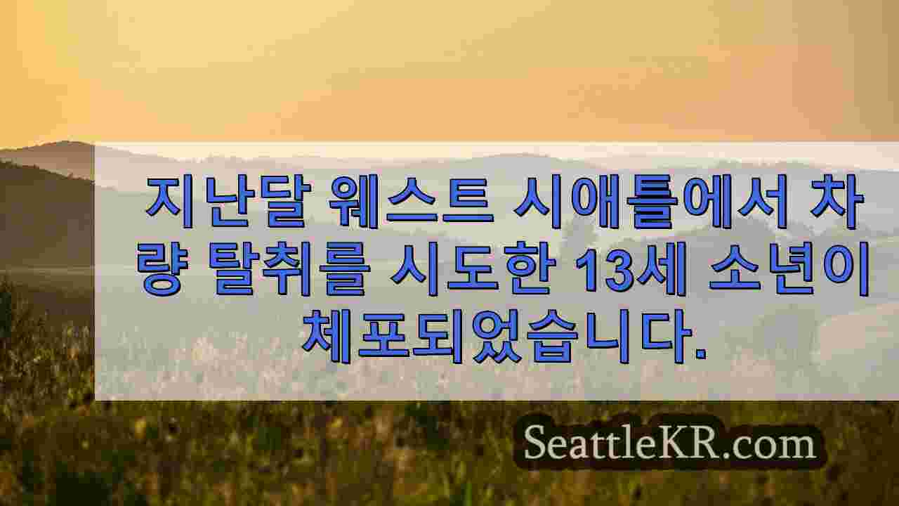 시애틀 뉴스 SeattleKR