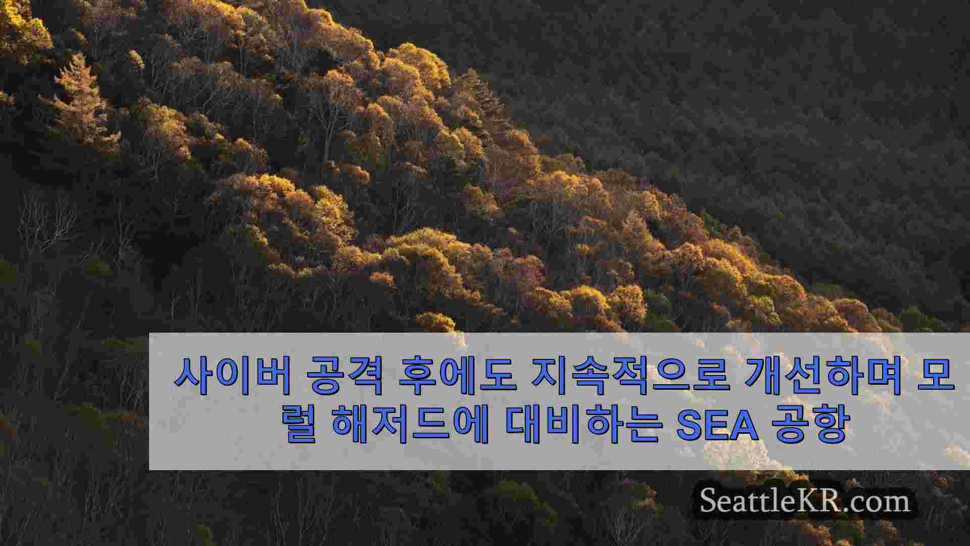시애틀 뉴스 SeattleKR