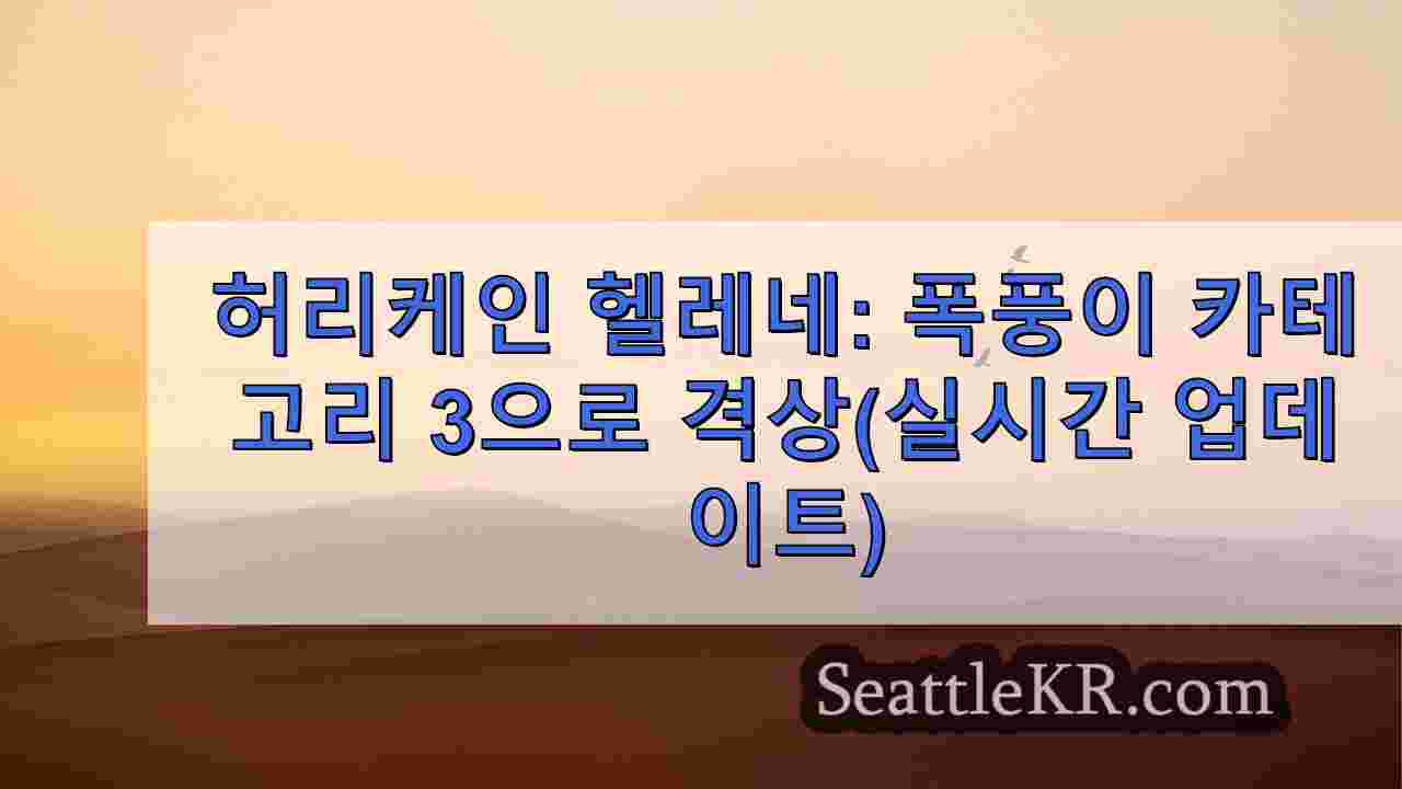 시애틀 뉴스 SeattleKR