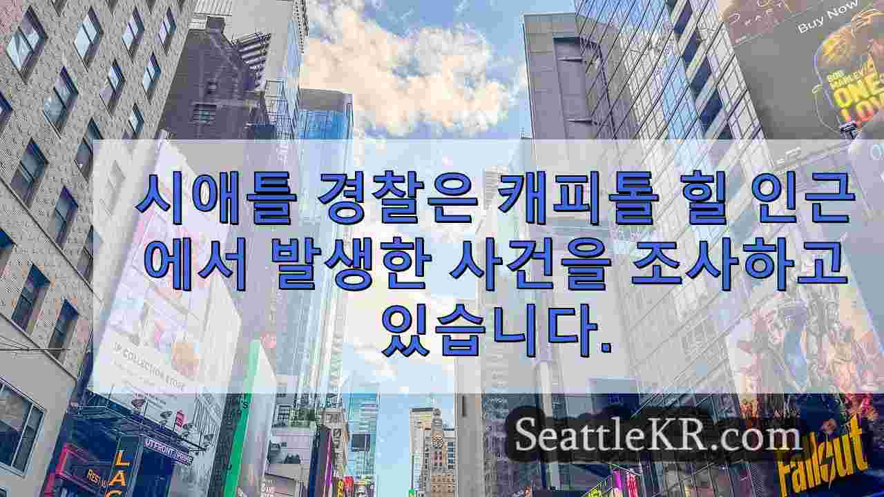 시애틀 뉴스 SeattleKR