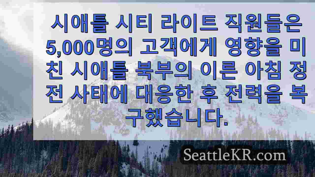 시애틀 뉴스 SeattleKR