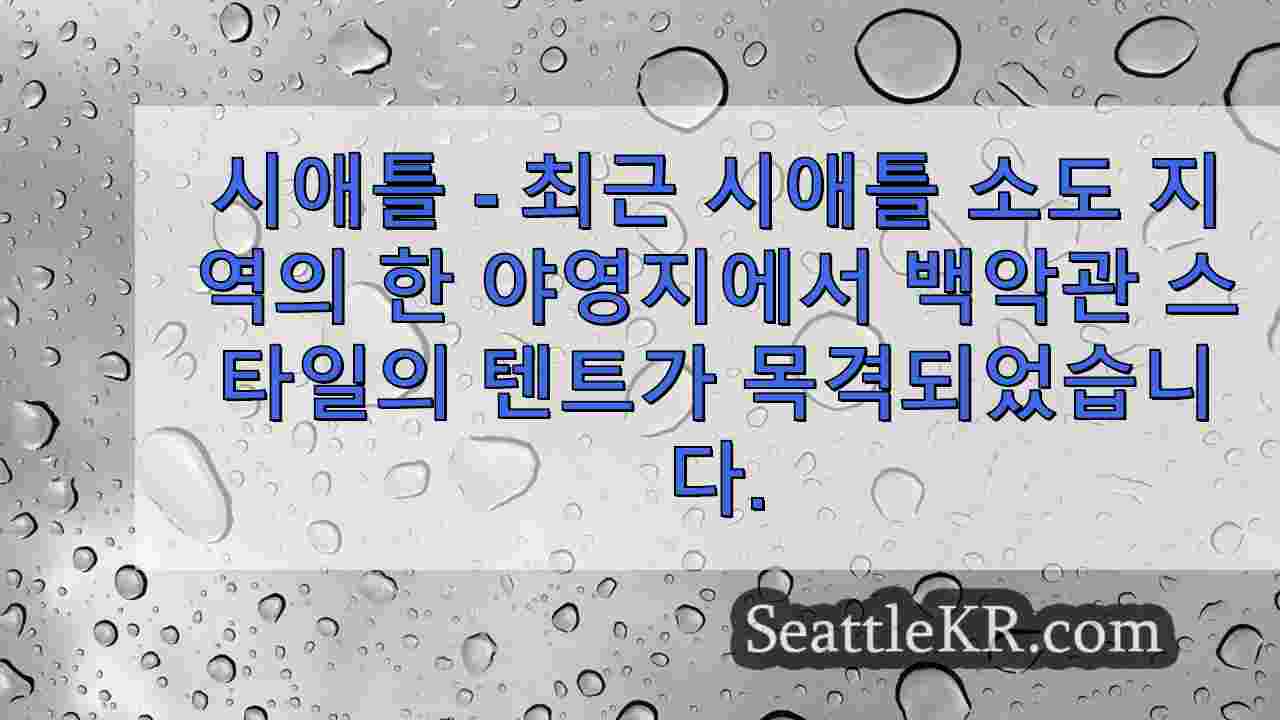 시애틀 뉴스 SeattleKR