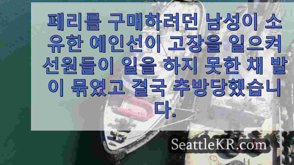 구매자가 남미로 견인하려는 시도가 실패한 후 퇴역 한 워싱턴 페리 2