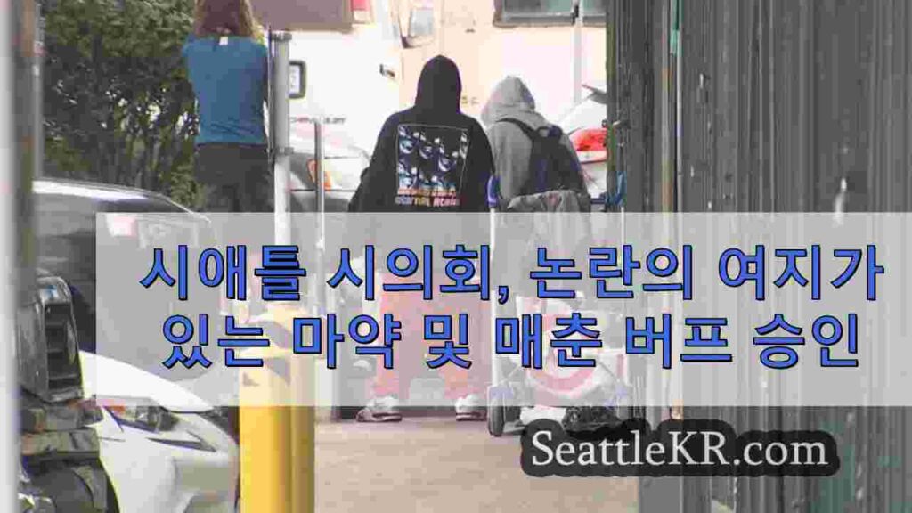 시애틀 시의회, 논란의 여지가 있는 마약 및 매춘 완충 구역 승인