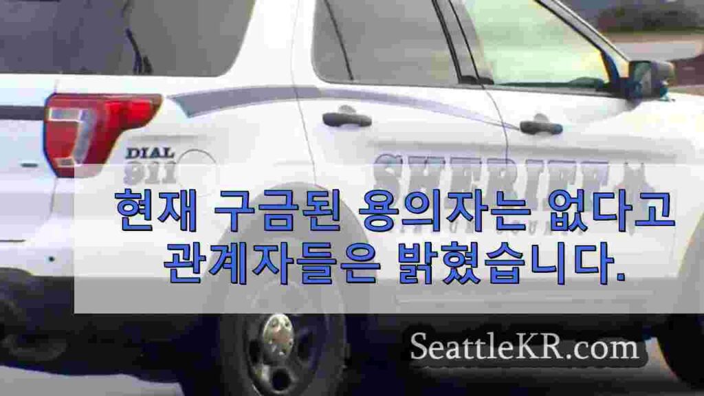 푸얄럽 드라이브 바이 총격으로 부상자 2명 발생