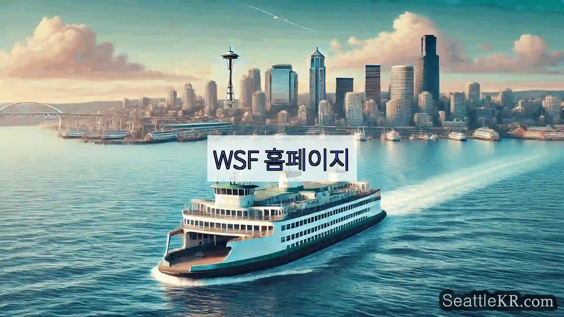 시애틀 페리 뉴스 WSF 홈페이지