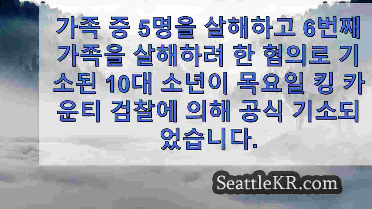 시애틀 뉴스 SeattleKR