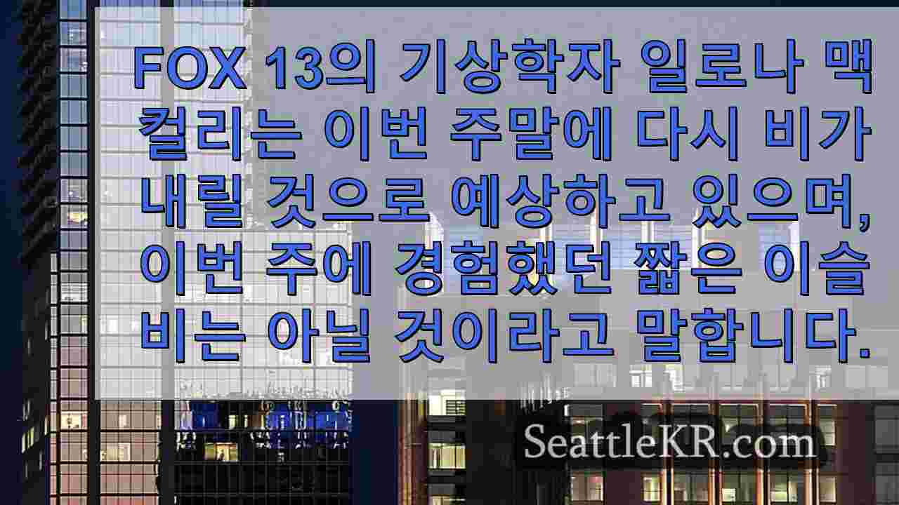 시애틀 뉴스 SeattleKR