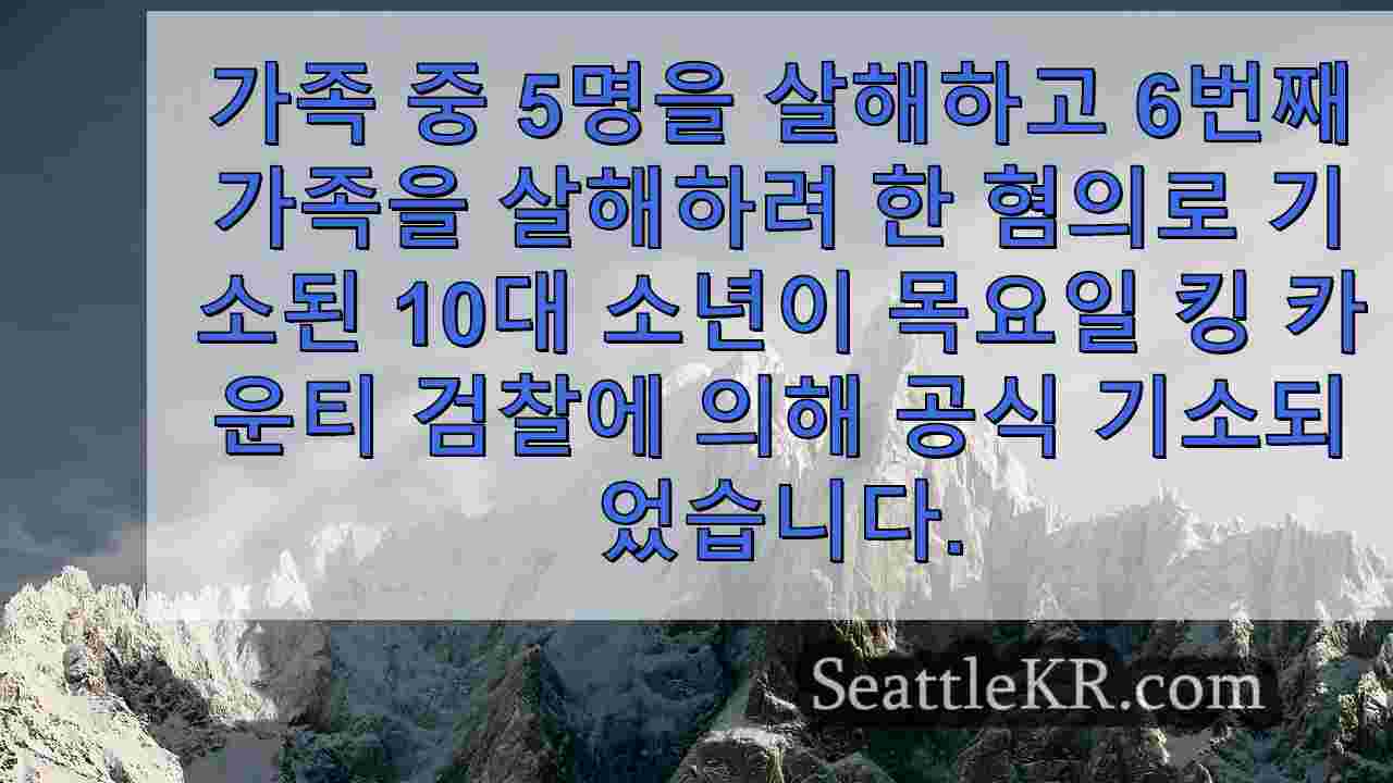 시애틀 뉴스 SeattleKR
