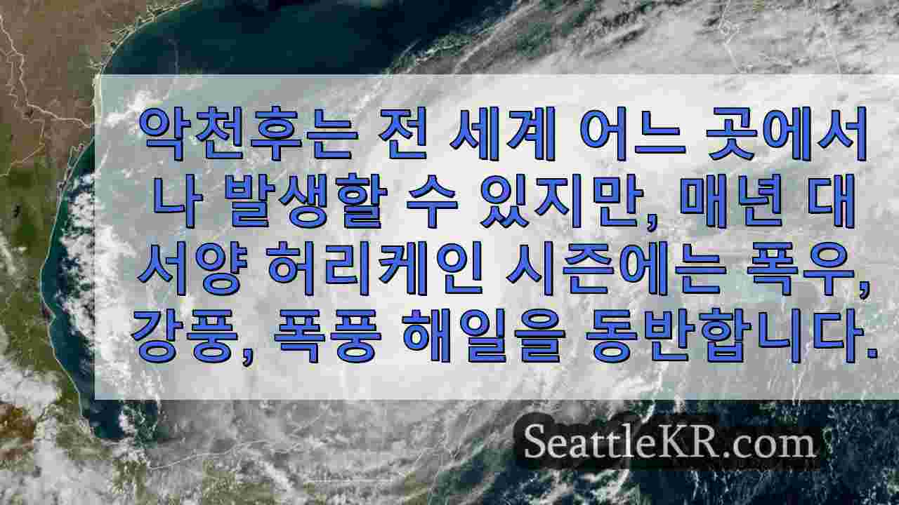 폭풍은 어떻게 허리케인으로 변하나요? 5가지 범주에 걸친 위험