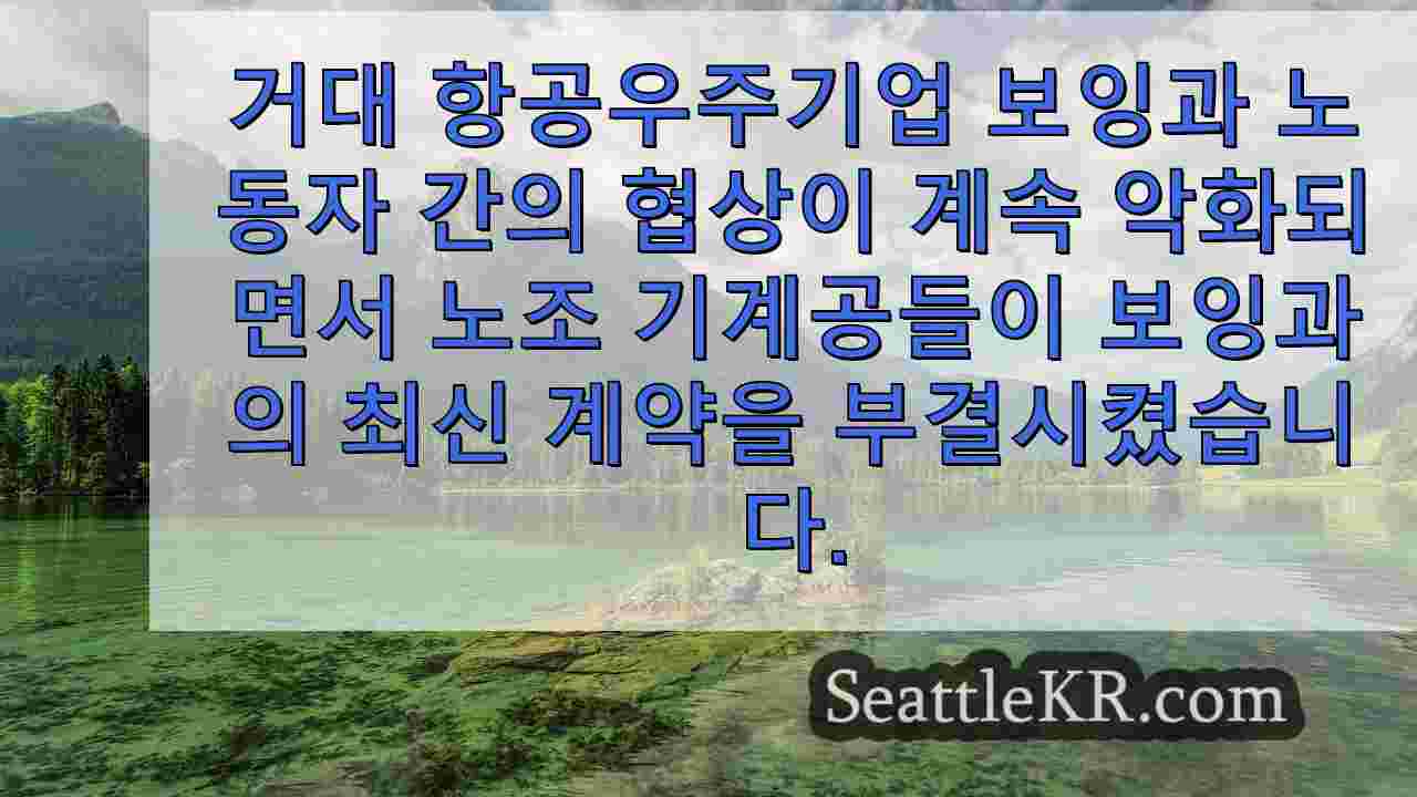 시애틀 뉴스 SeattleKR