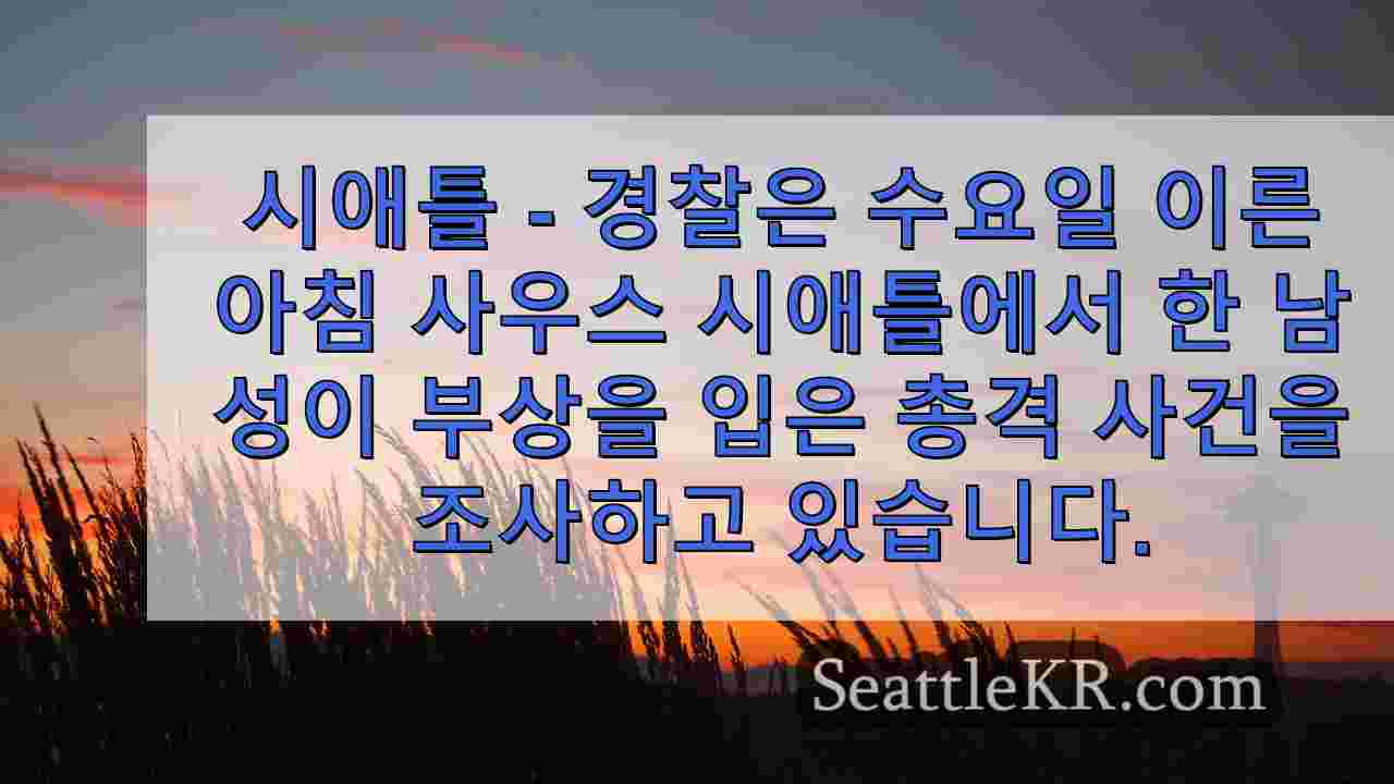 시애틀 뉴스 SeattleKR