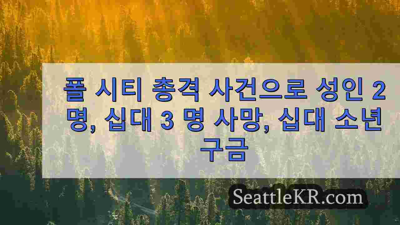시애틀 뉴스 SeattleKR