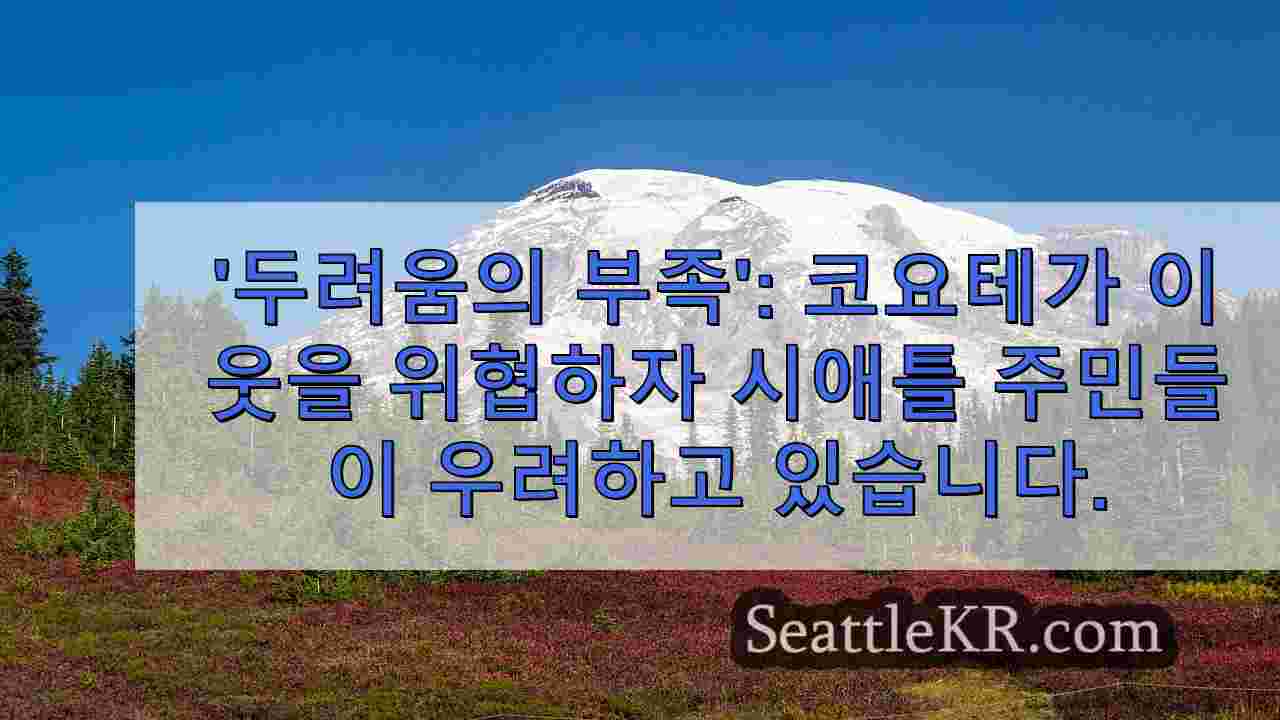 시애틀 뉴스 SeattleKR